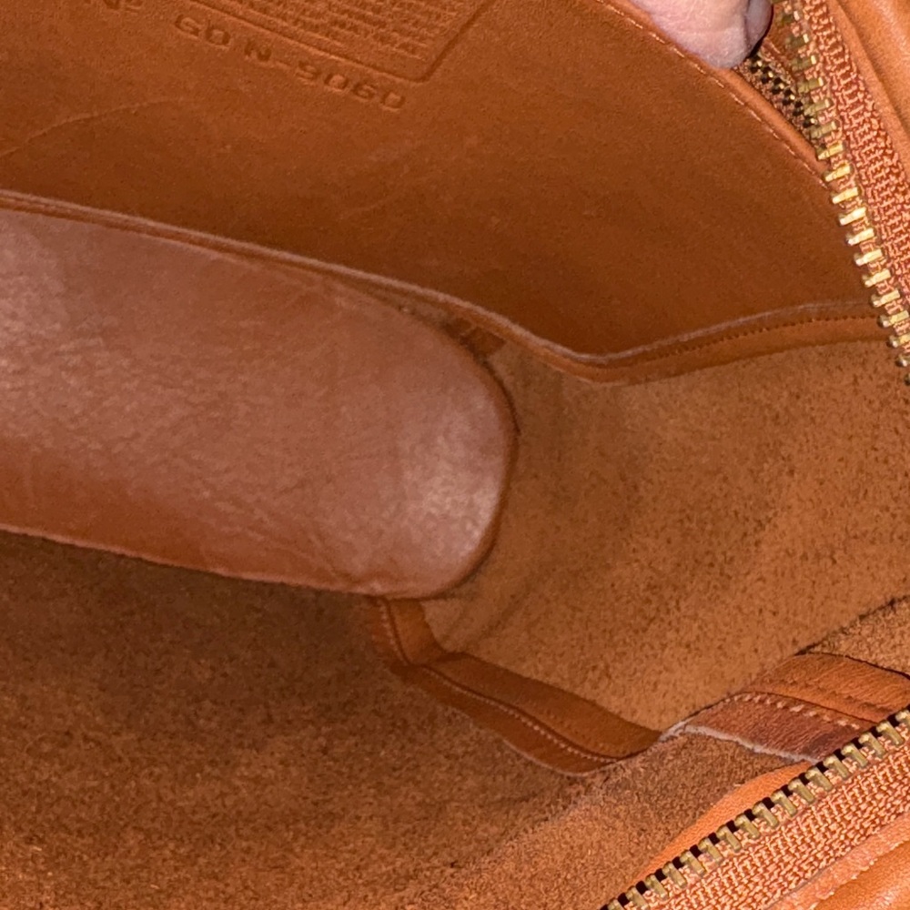 Coach Brown Leather Hobo Bag Vintage - Picture 13 of 16